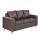 thumbnail image 2 of Sofa Kendy 3c Pu 12 Chocolate, 2 of 6