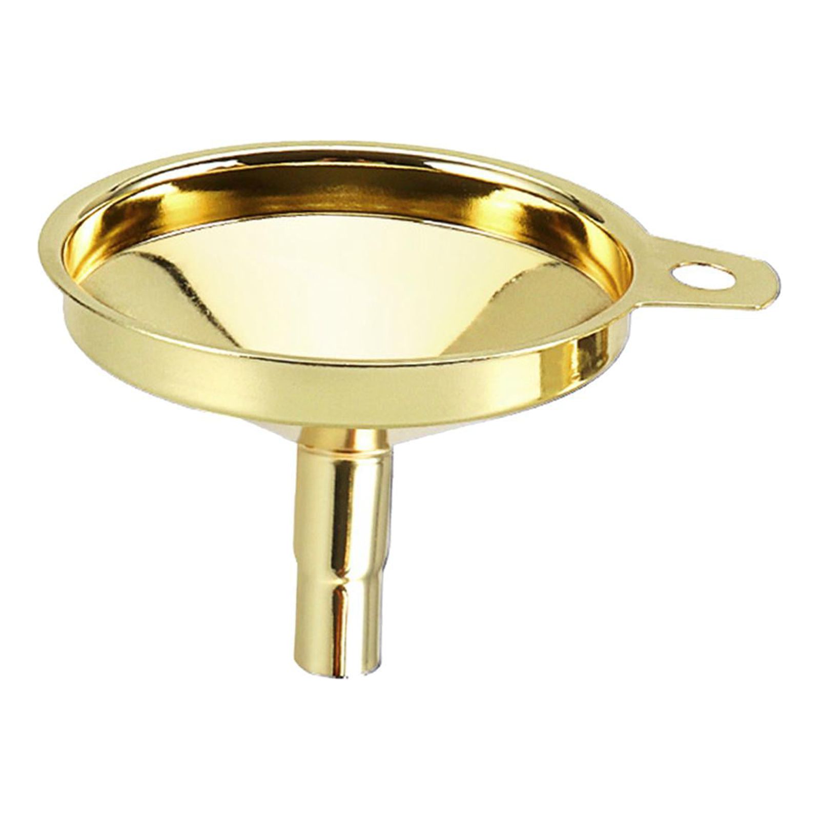 Magideal - Equipo De Llenado De Embudo De Cocina Herramienta De Transmisión Portátil De Boca Ancha Flexible Durable Para Cocinar Alimentos Sólidos Líquidos Y Sal , Oro