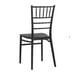 thumbnail image 4 of Pack 4 Sillas Chiavari Apilable Para Comedor Terraza Eventos Negras, 4 of 5
