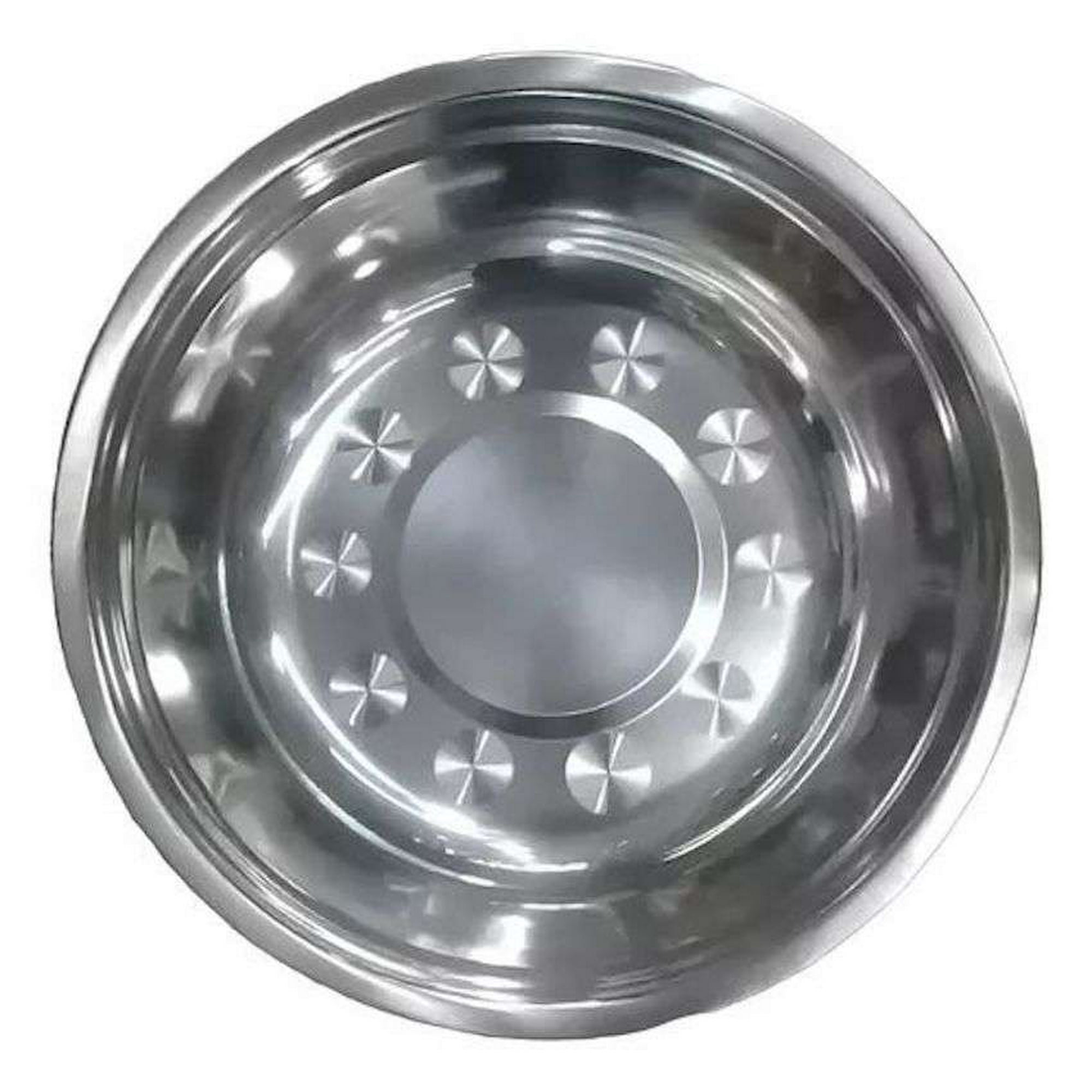 Oem - Pack 12 Bowl Sopero Plato Acero Inoxidable Hondo 20x6cm