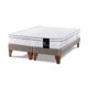 thumbnail image 2 of Cama Europea Zen Top Cuero Gris 2 Plazas, 2 of 4