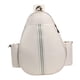 thumbnail image 1 of Bolsa de tenis mochila portátil con cremallera suave para exteriores equipos de deportes al aire libre adultos multifuncionales gran capacidad bádmint Blanco, 1 of 5