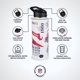 thumbnail image 3 of Botella de agua The Memory Company 34 oz Patriots NFL, 3 of 6