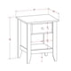 thumbnail image 5 of Mesita de noche East West Furniture GA-0C-ET Gallatin Buttercream, 5 of 5