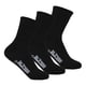 thumbnail image 1 of Calcetín Media Caña Juvenil 12 Pares negro 35-39, 1 of 3