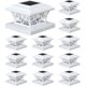 thumbnail image 1 of Lámpara APONUO Luces Solares para Tapa de Poste – Pack 12 – 1000 mAh – IP64, 1 of 7