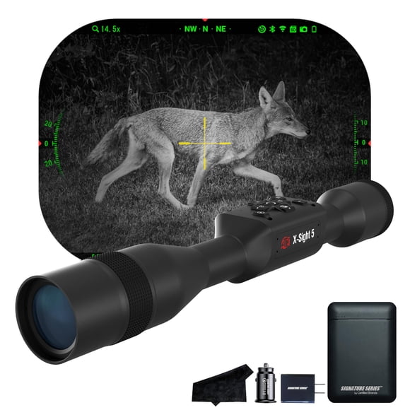 Visión diurna y nocturna inteligente Scope ATN X-Sight 5 Ultra HD 4K+