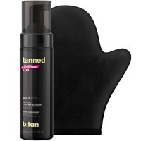 Kit Autobronceador B.Tan Dark De 200 Ml Con Aplicador De Guantes