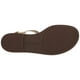 thumbnail image 2 of Sandalia Tommy Hilfiger Bennia para mujer, color dorado, talla 7.5, 2 of 2