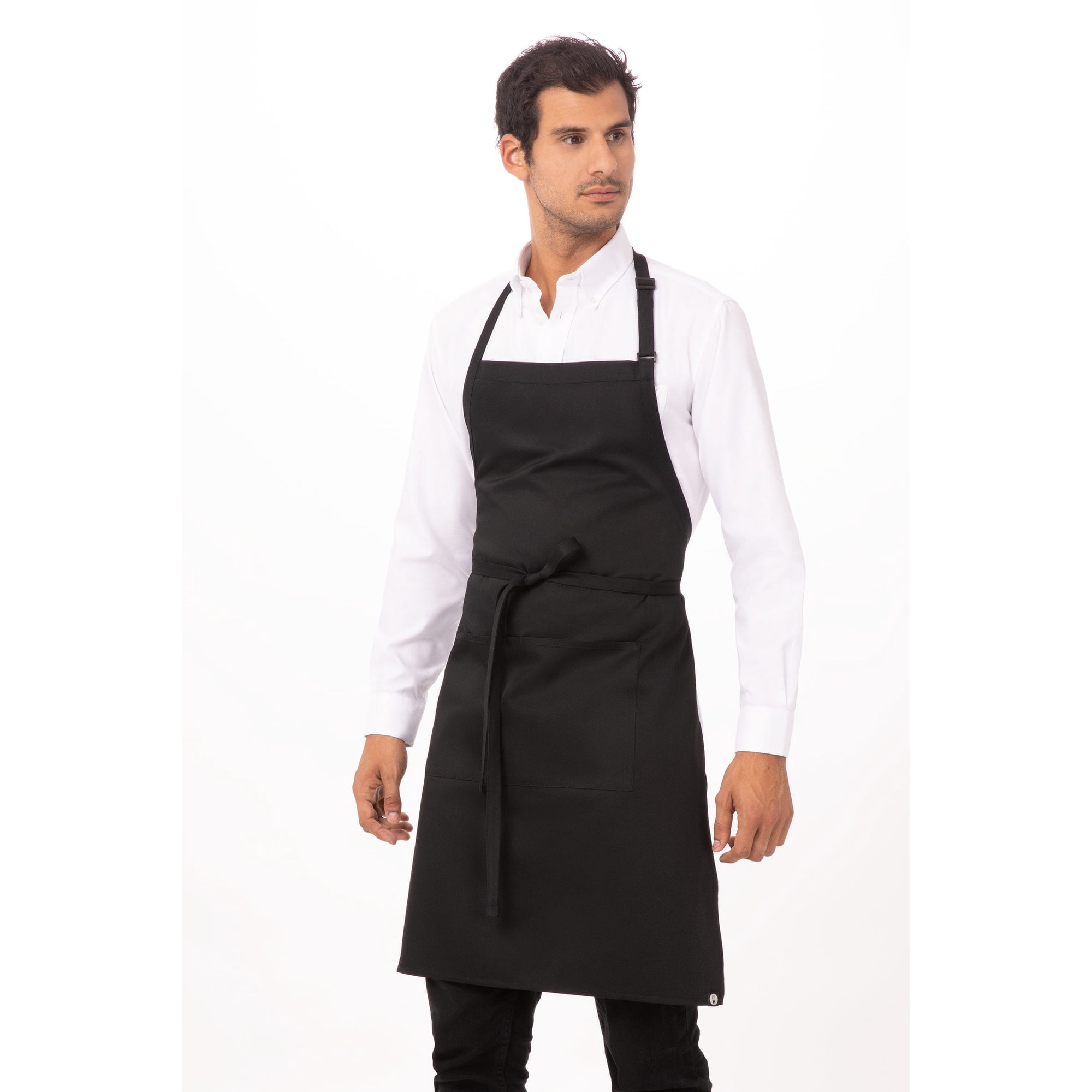 Chef Works - Pechera F8 Color Negro