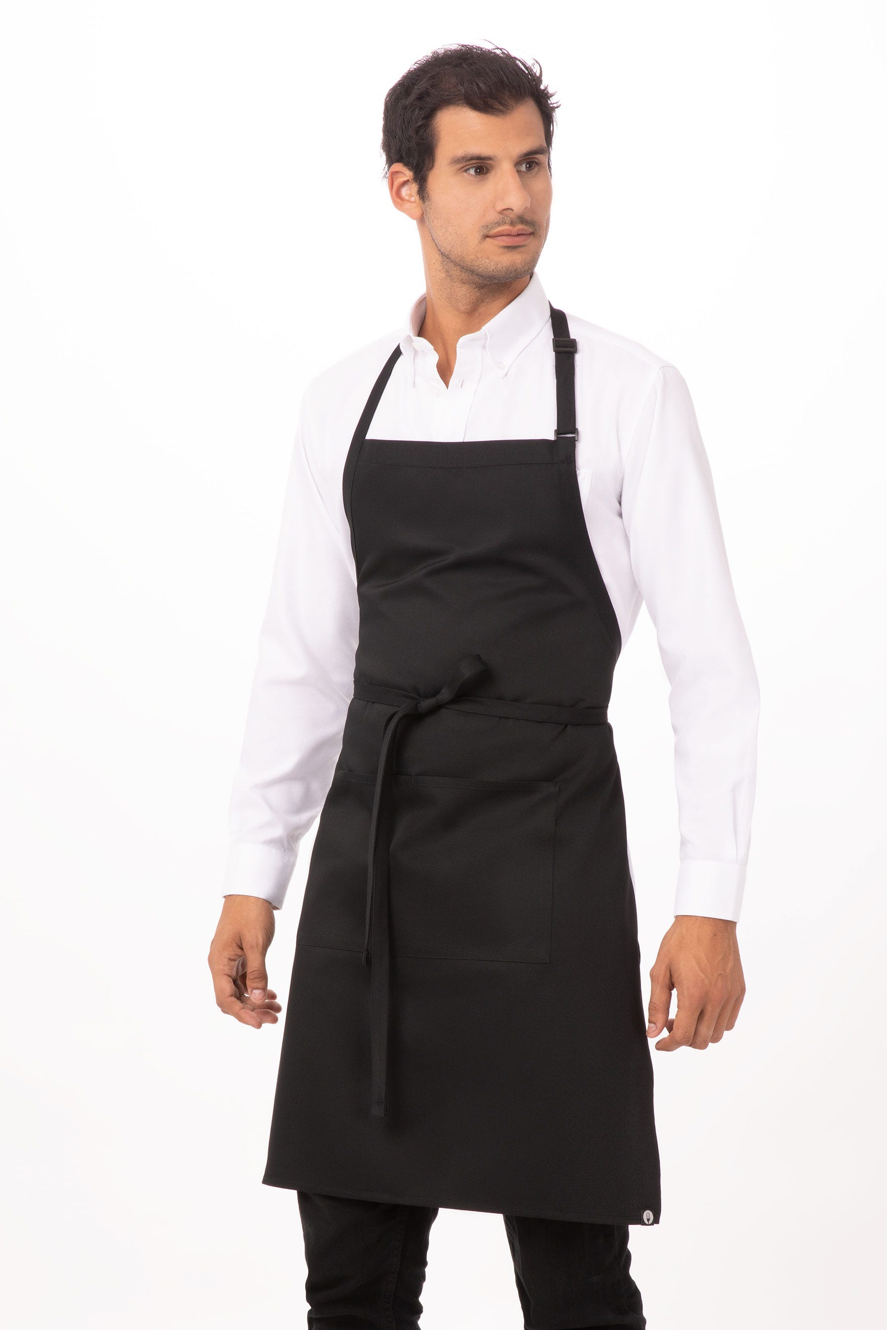 Chef Works - Pechera F8 Color Negro