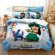 thumbnail image 1 of x1326 Bed SheetsLilo & Stitch Love Child Duvet Cover Set HD Comforter Cover Bedclothes for Kids Bedding Sets Bedroom Decor 3-Piece Bedding Set (1 Duvet Cover + 2 Pillow Shams) nj1326, 1 of 5