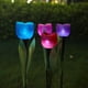 thumbnail image 2 of Estaca solar decorativa flor tulipan, 2 of 4
