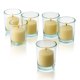 thumbnail image 4 of Velas votivas que se iluminan en la oscuridad, vainilla francesa, 72, 4 of 4