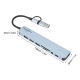 thumbnail image 2 of Hub adaptador USB tipo C 8 en 2 para Mac MacBook Windows #2, 2 of 3