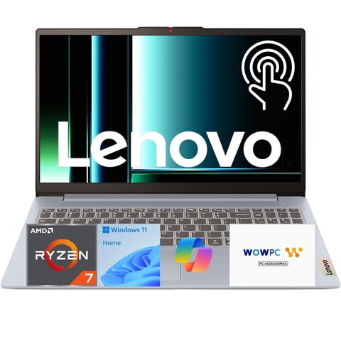 Laptop Lenovo Slim 3 15.6"" Táctil Ryzen 7 16 Gb 1 Tb Ssd