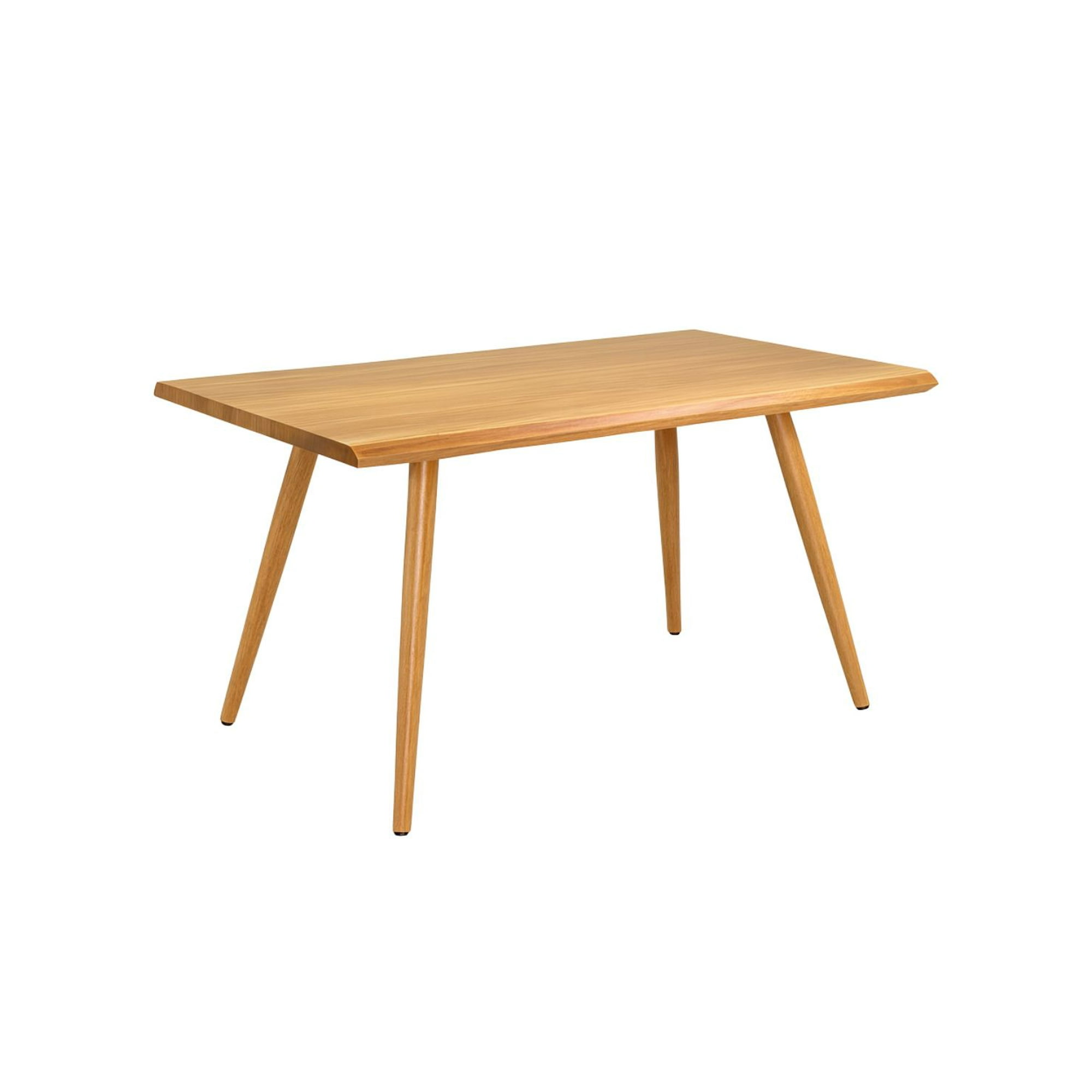 Habita2 Chile - Mesa Rustica Rectangular 120 Cm Base Wood