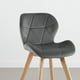 thumbnail image 3 of Pack 4 Sillas Rubik Velvet Gris | Elegancia y Confort, 3 of 3