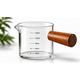 thumbnail image 3 of Taza Medidora 150 ml de Vidrio Mango Madera Transparente, 3 of 3