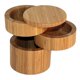 thumbnail image 2 of Caja De Almacenamiento De Especias De Bambú De 3 Niveles Contenedor De Condimento Para Tenedor De Hierbas, 2 of 5