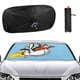 thumbnail image 1 of Tennessee Tuxedo y Sus Historias Sombrilla Solar para Auto - Protector de Parabrisas Plegable | Cortina Solar Delantero | Bloqueo UV y Aislamiento de Calor 133x73cm, 1 of 6