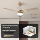 thumbnail image 2 of Ventilador de techo Esiovco de 52 pulgadas LED con app y control remoto, 6 velocidades, 2 of 3