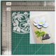 thumbnail image 3 of Troqueles metálicos Yqtwlkjic flor y mariposa 11 x 11 cm plateado, 3 of 8