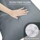 thumbnail image 2 of Body Pillow Utopia Bedding - Almohada de cuerpo completo para adultos, color gris, 2 of 7