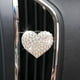 thumbnail image 5 of Clip de ventilación para ambientadores de automóviles, diseño exterior amoroso, diamantes de imitación de vidrio, decoración interior brillante del automóvil, hermosos accesorios para mujeres y niñas, 5 of 5