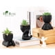 thumbnail image 2 of Suculentas Artificiales 3pcs Negro 13cm, 2 of 3