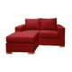 thumbnail image 2 of Sofa Seccional Elisa 2 C Rojo, 2 of 3