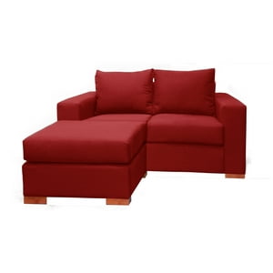 Dkora - Sofa Seccional Elisa 2 C Rojo