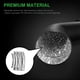 thumbnail image 3 of Ductos flexibles iPower de aluminio de 6 pulgadas y 8 pies con 2 abrazaderas, 3 of 7