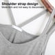 thumbnail image 3 of Camiseta plisada sexy con cuello en V y corte holgado para mujer, talla grande, 3 of 6