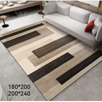 Tecnocasa - Alfombra Lisa Con Diseño En 3D 200X240Cm