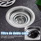 thumbnail image 5 of 2pcs Coladera Baño Acero Inoxidable Anti Olores E Insecto, 5 of 7