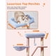 thumbnail image 3 of Árbol para gatos Taoqimiao de 98 cm para interiores, torre para gatitos, rosa y azul, 3 of 9