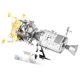 thumbnail image 1 of Kit de maquetas Metal Earth Apollo CSM con LM 3D Fascinations, 1 of 5