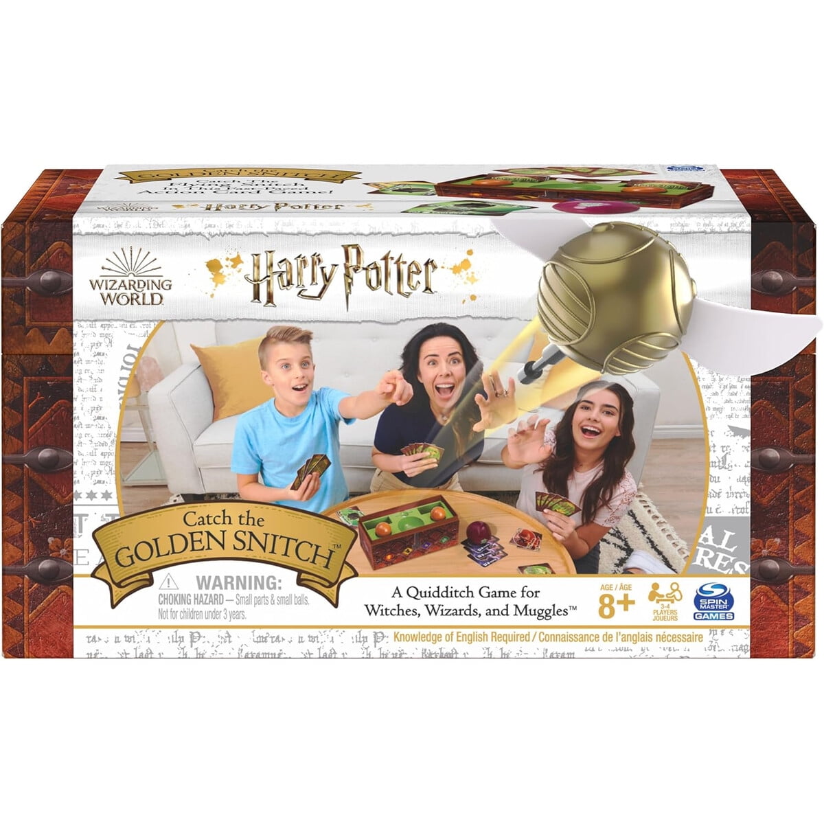 Juego De Mesa Harry Potter Spin Master Catch The Golden Snitch