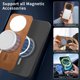 thumbnail image 5 of Magnetic Slim Case for Xiaomi Redmi A3 with Camera Guard & Anti-Scratch Back Brown, 5 of 6