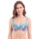 thumbnail image 1 of Bikini sostén copa grande estampado turquesa Talla 46, 1 of 4