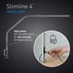 thumbnail image 2 of Lámpara de mesa LED Daylight Slimline 4™ de acero cepillado 6000 K, 2 of 6