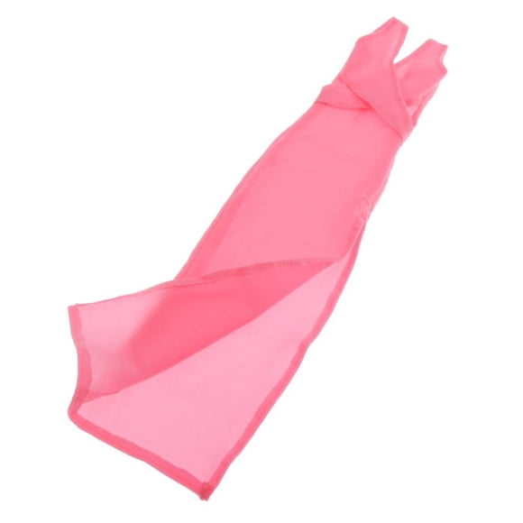 Vestido Fiocias Figura Femenina 1/6 Rojo
