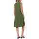 thumbnail image 3 of INSPIRE CHIC Vestido Plisado para Mujer Verano Casual 2025 Sin Mangas Midi Swing Tank Vestido de Sol Cuello en V Vestidos S Verde Militar, 3 of 6