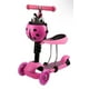 thumbnail image 1 of Scooter Monopatín 3 En 1 De Niños Altura Ajustable Chinita Rosado, 1 of 2