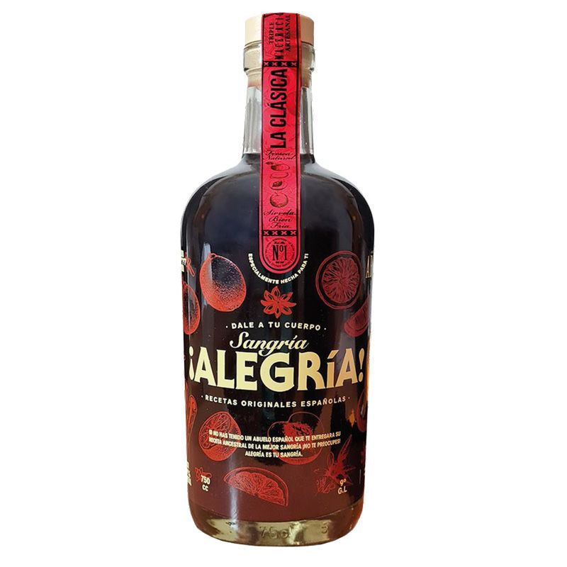 Sangría 10° Botella 750 ml Alegría