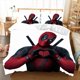 thumbnail image 1 of Marvel Spiderman Bed Cover Set,Duvet Bed Linen,3d Boys Adult Bedding Set,3-Piece1Bed Cover,King Size Bed Sheets, 1 of 5