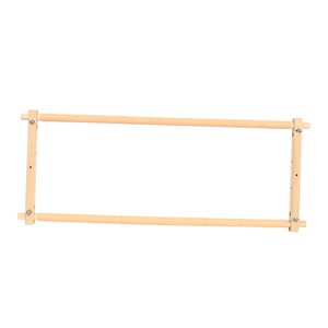 Magideal - Soporte Para Punto De Cruz, Marco De Punto De Cruz, Profesional, Multifuncional, Hecho A Mano, Costura Diy, Rectángulo, Marco De Desplazamiento Fácil