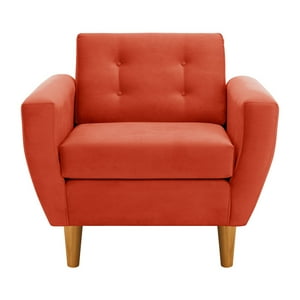 Bodevir - Sofa Bote 1C Felpa 04 Naranja