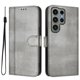 thumbnail image 1 of Funda Cartera para samsung galaxy S23 Ultra Protección 360° con Ranuras para Tarjetas y Soporte Gris, 1 of 6